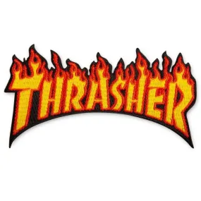 Thrasher Magazine Flame Logo Patch