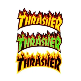 Thrasher Magazine Flame Logo Sticker Pack (Medium)