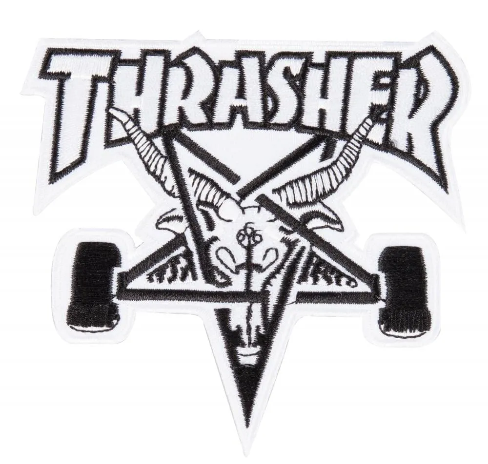 Thrasher Magazine Skategoat Logo Patch