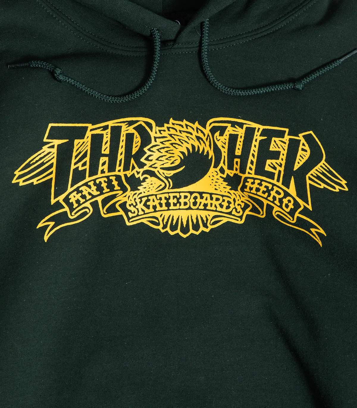 Thrasher X Antihero Mag Banner Hooded Sweatshirt