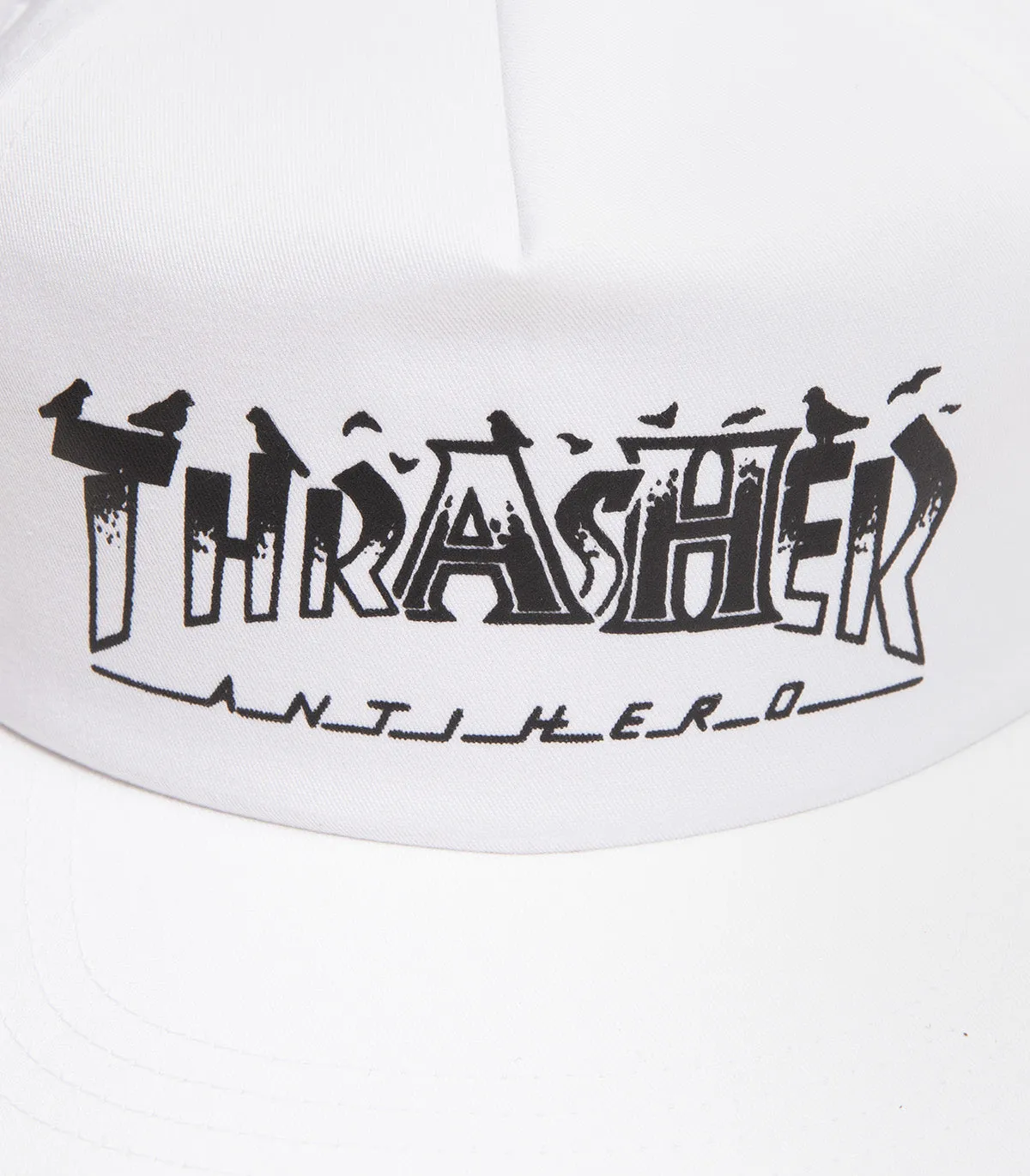 Thrasher X Antihero Pigeon Mag Snapback Hat