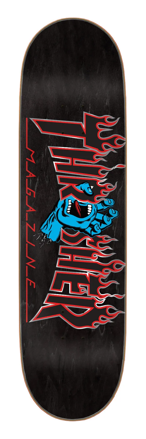 THRASHER X SANTA CRUZ SCREAMING FLAME LOGO DECK (11117032)