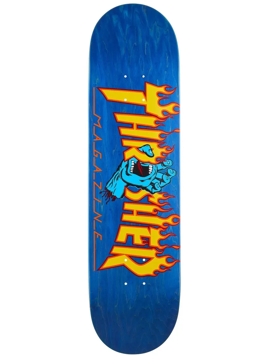 THRASHER X SANTA CRUZ SCREAMING FLAME LOGO DECK (11117032)