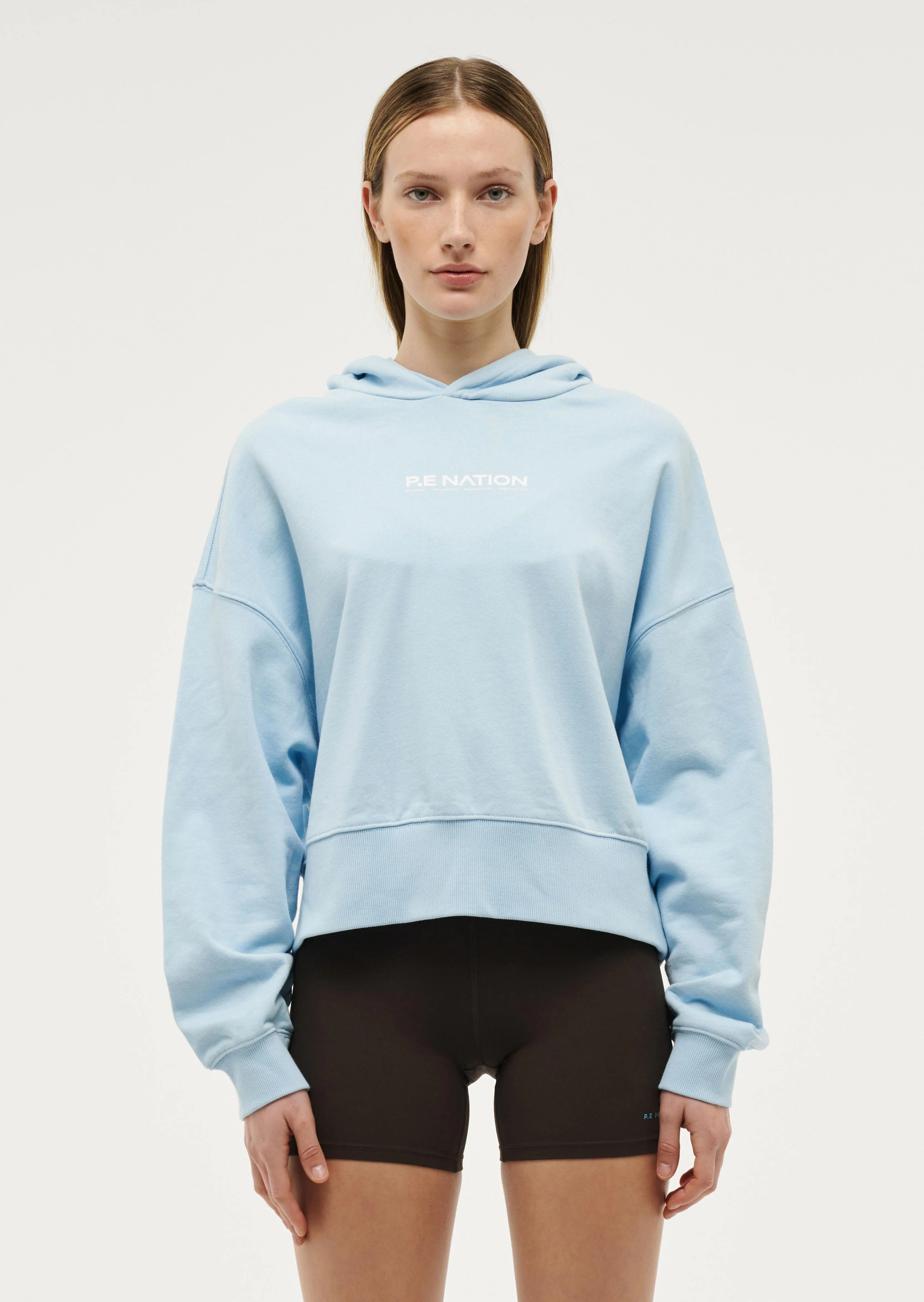 TRANSITION HOODIE IN SKY BLUE