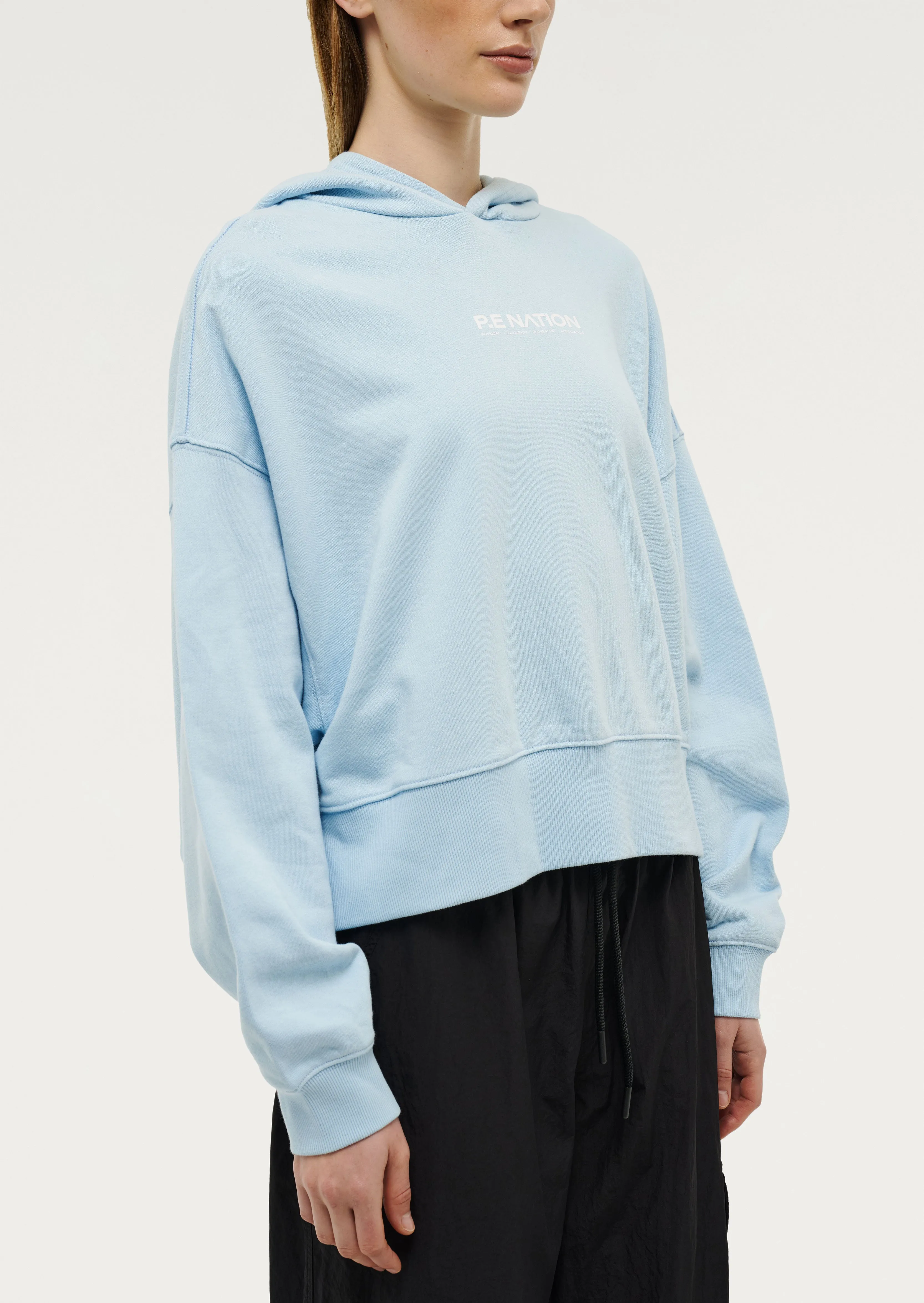 TRANSITION HOODIE IN SKY BLUE