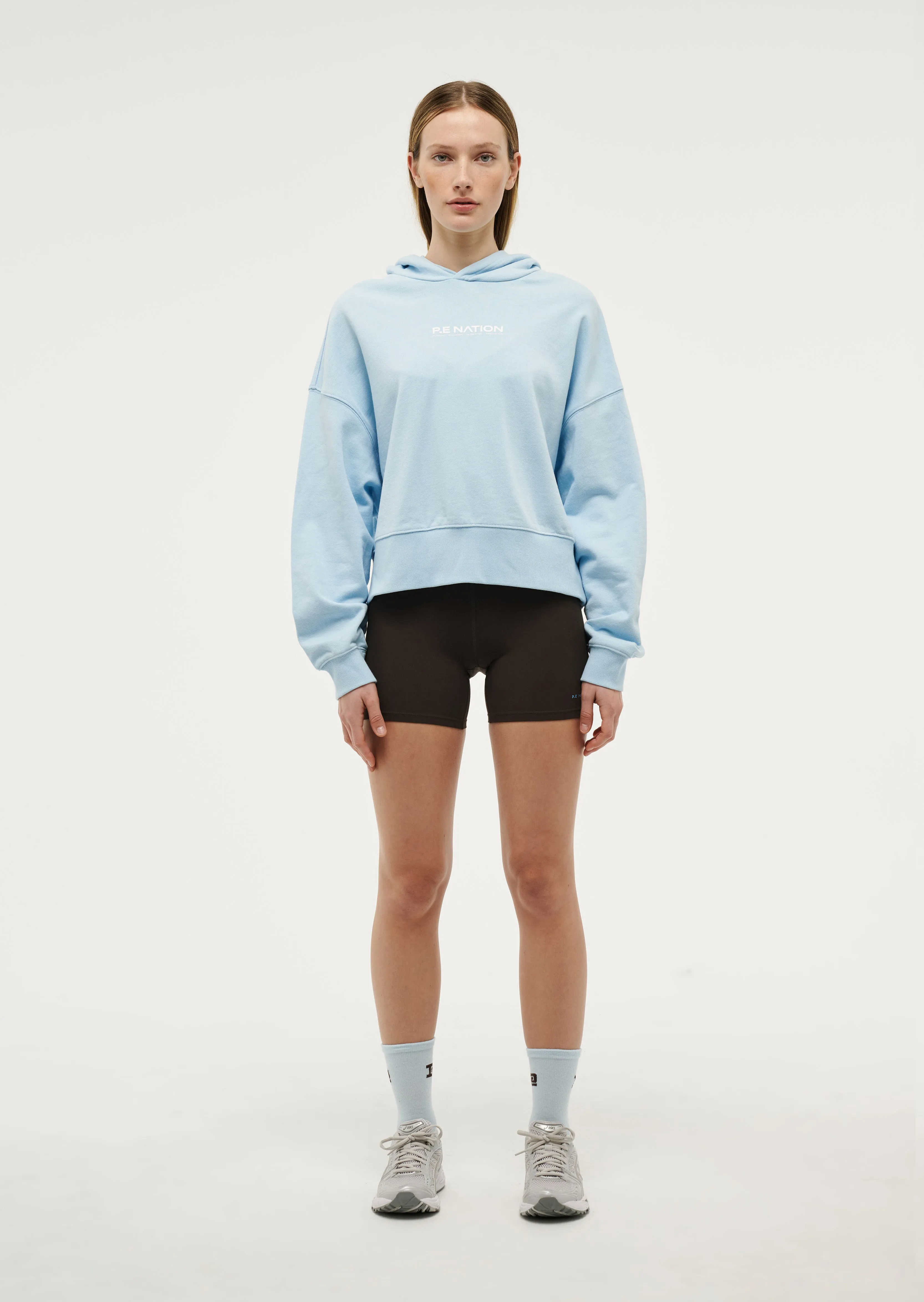 TRANSITION HOODIE IN SKY BLUE