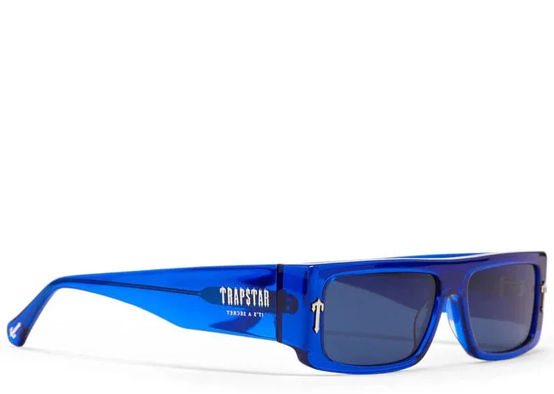 Trapstar Decoded Acetate Sunglasses Blue