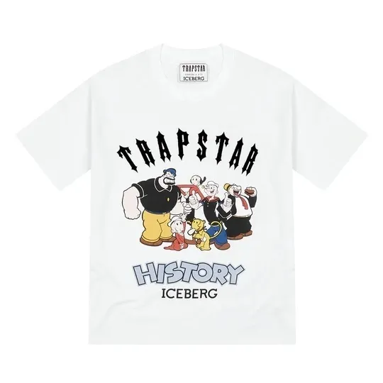 Trapstar London  |Cotton Short Sleeves Oversized Logo T-Shirts