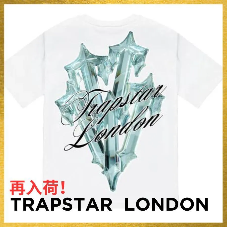 Trapstar London  |Crew Neck Street Style Cotton Short Sleeves