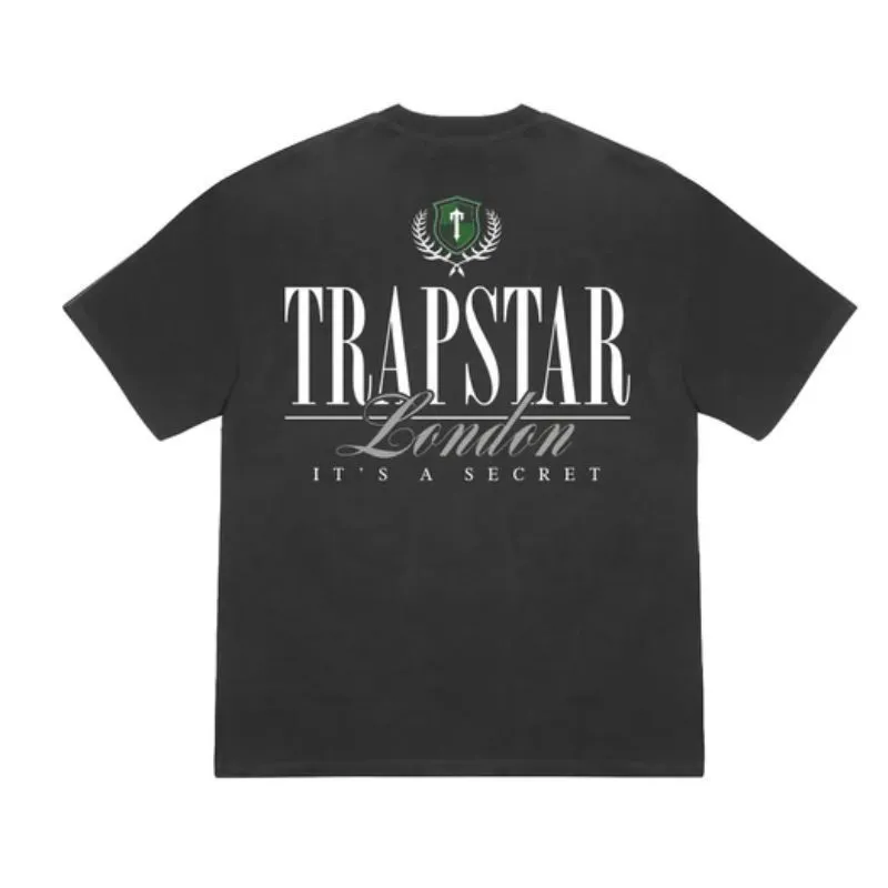 Trapstar London  |Crew Neck Unisex Street Style Cotton Short Sleeves Logo