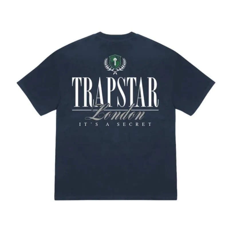 Trapstar London  |Crew Neck Unisex Street Style Cotton Short Sleeves Logo