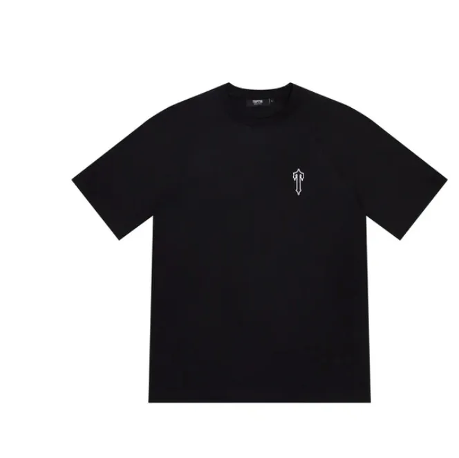 Trapstar London  |Crew Neck Unisex Street Style Plain Short Sleeves Logo