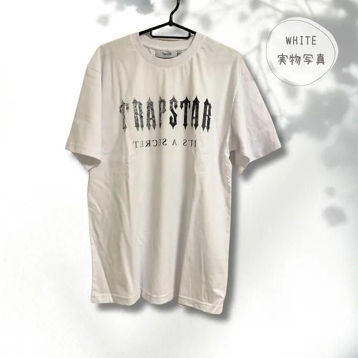 Trapstar London  |Paisley Street Style Short Sleeves Logo T-Shirts