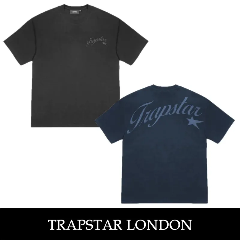 Trapstar London  |Street Style Plain Cotton Logo T-Shirts