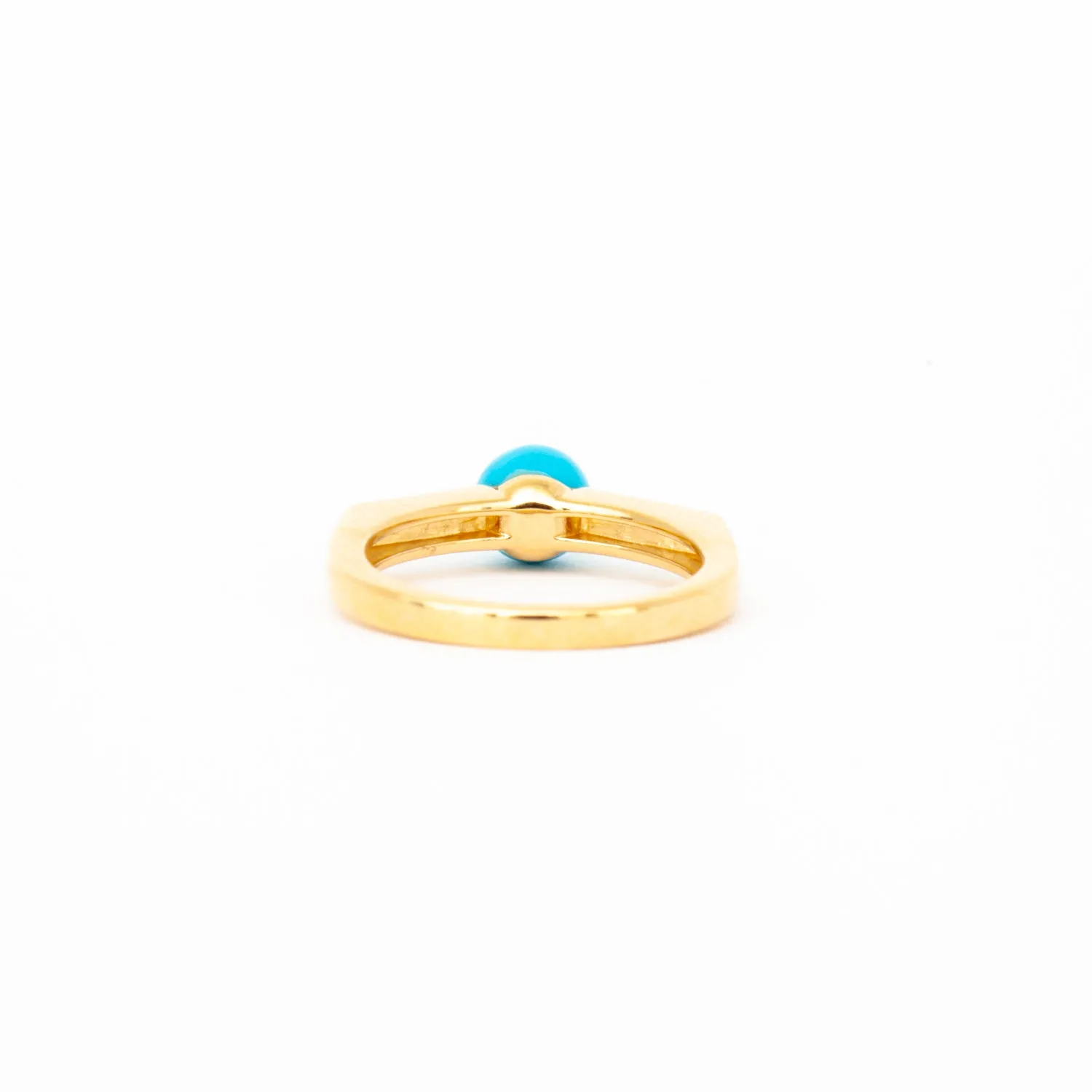 Turquoise Stx & Stone Ring