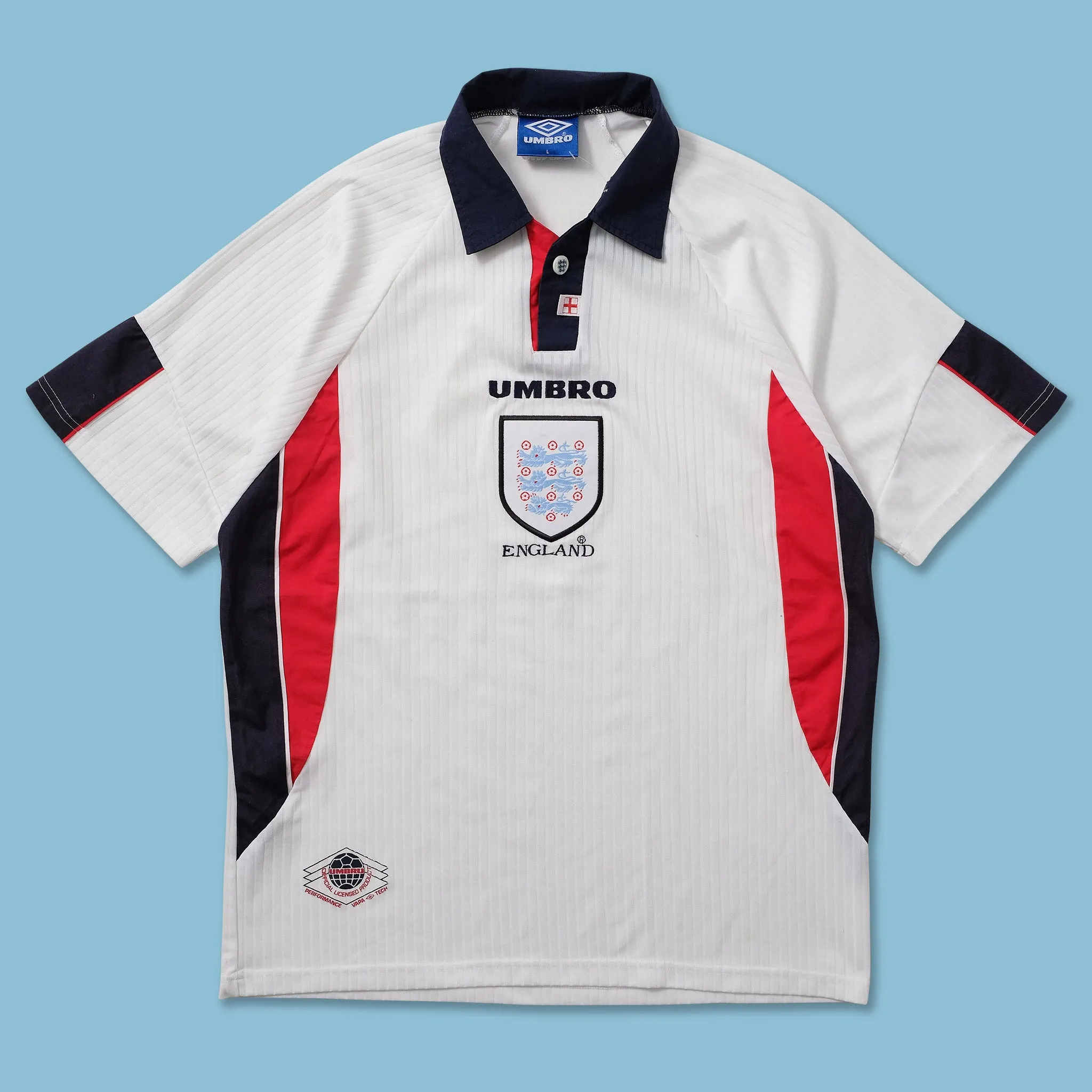 Vintage Umbro England Jersey Large