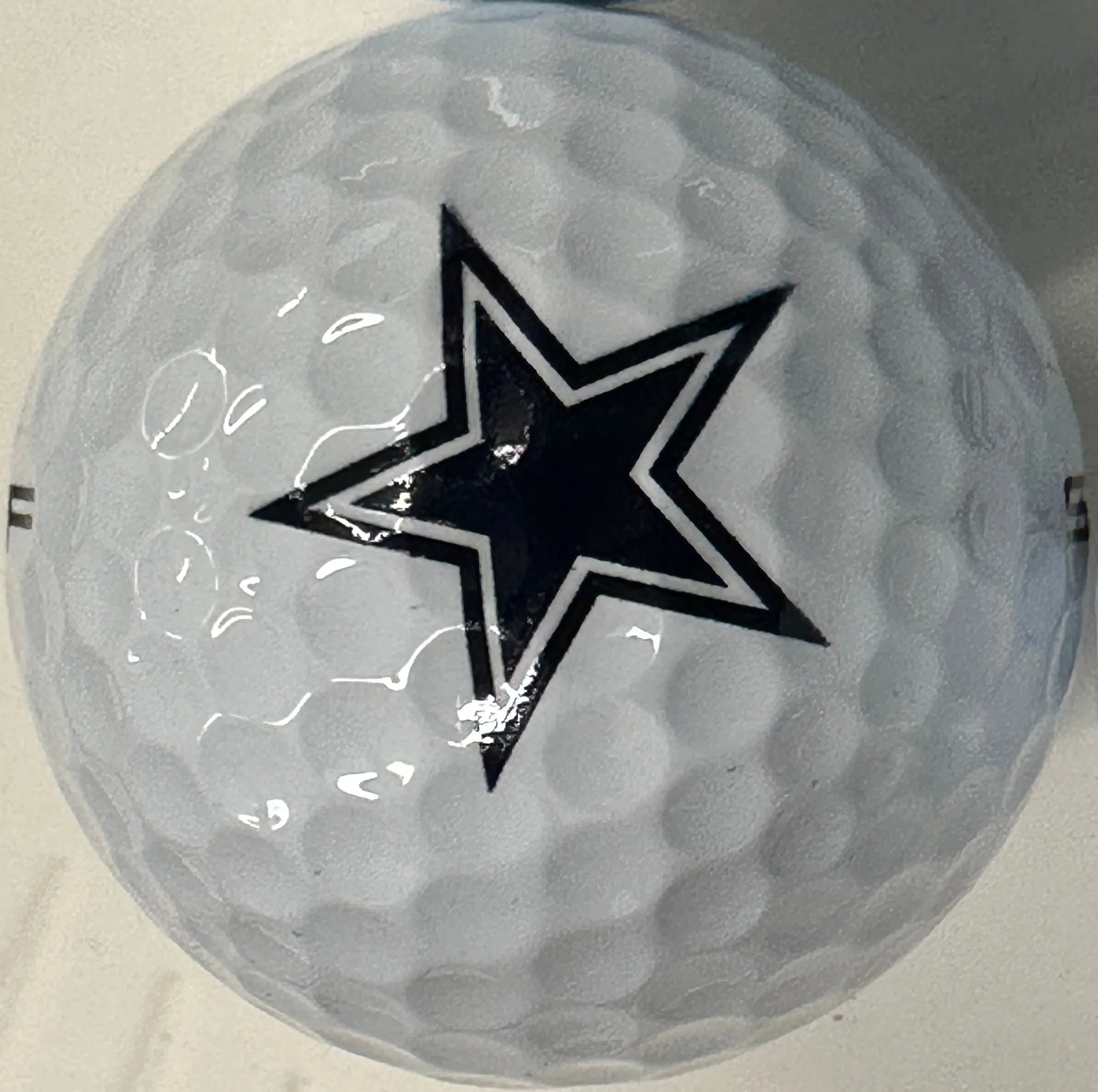 Wilson Staff Model Limited Edition Dallas Cowboys Super Bowl Golf Balls