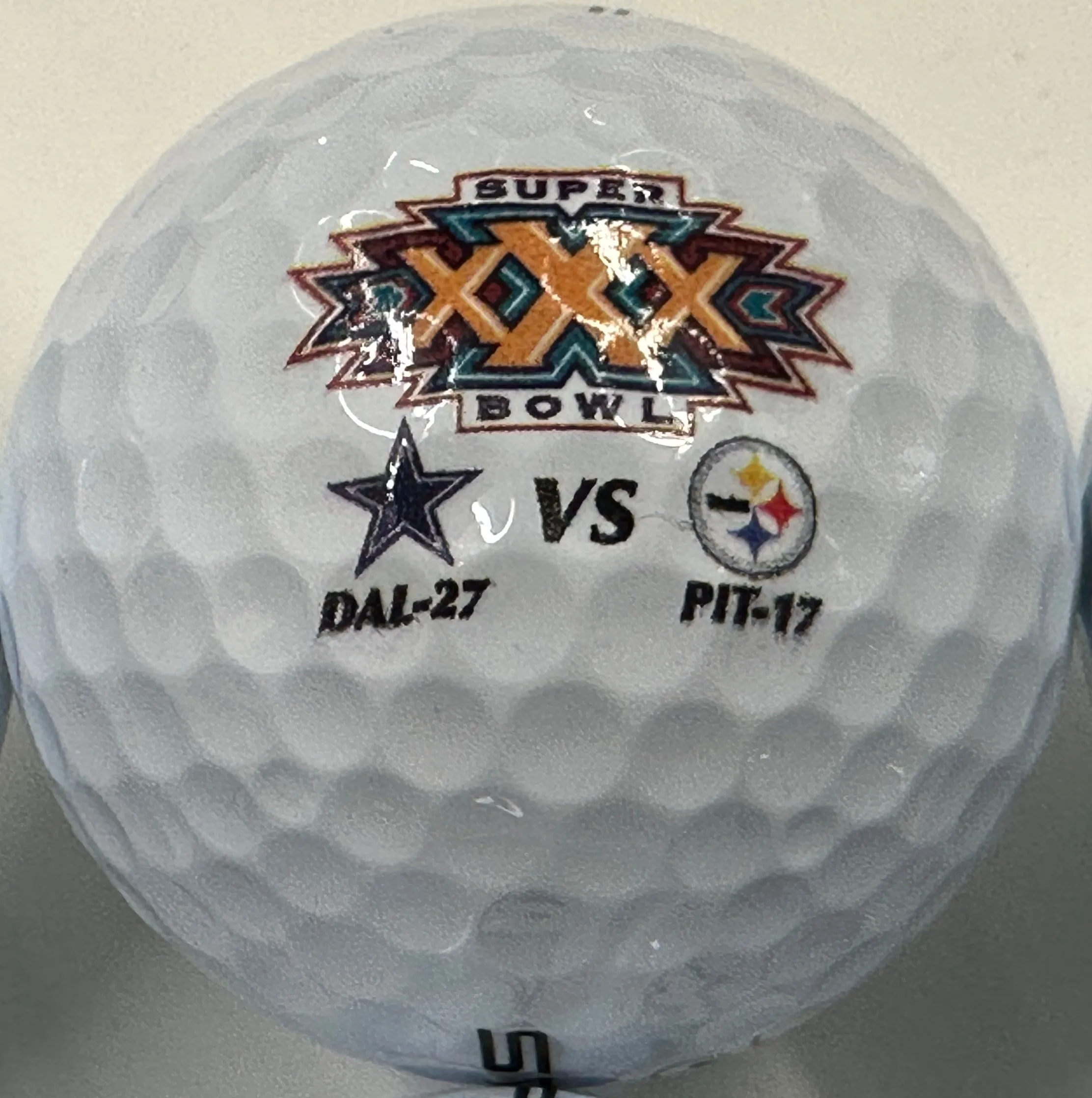 Wilson Staff Model Limited Edition Dallas Cowboys Super Bowl Golf Balls