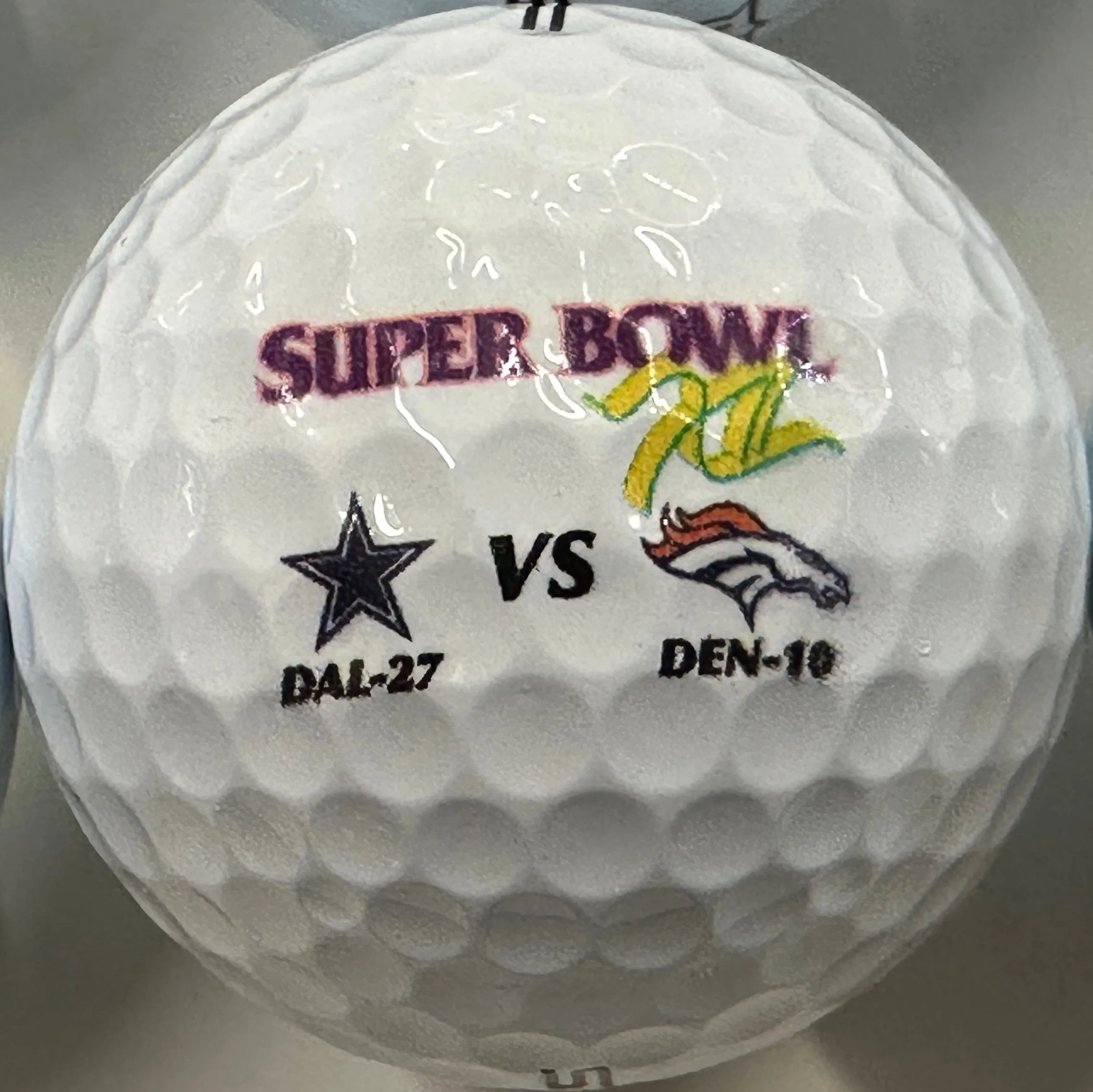 Wilson Staff Model Limited Edition Dallas Cowboys Super Bowl Golf Balls