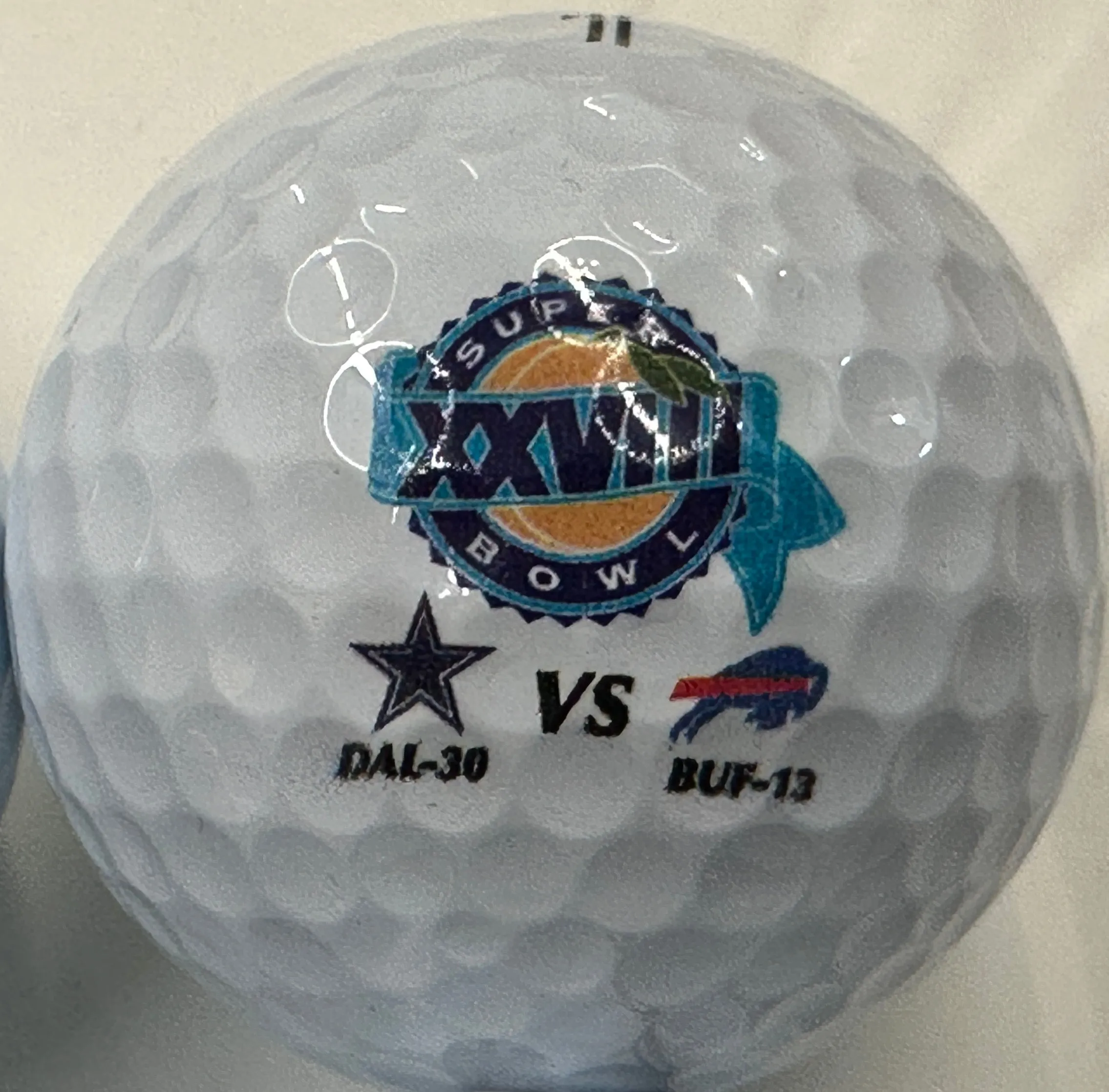 Wilson Staff Model Limited Edition Dallas Cowboys Super Bowl Golf Balls