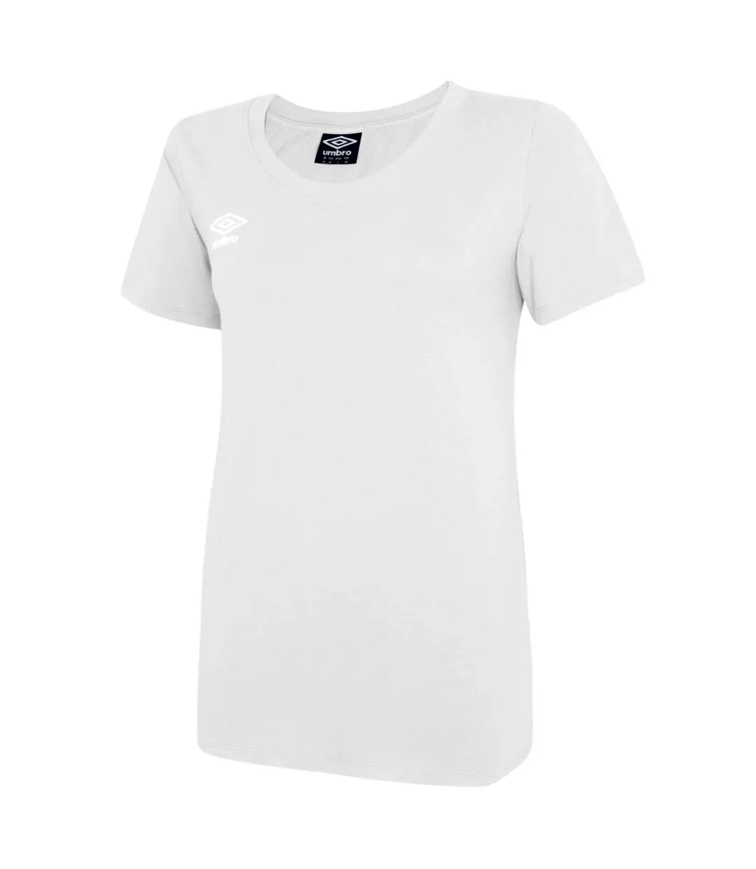 Womens/ladies club leisure t-shirt royal blue/white Umbro