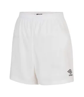 Womens/ladies club logo shorts black Umbro