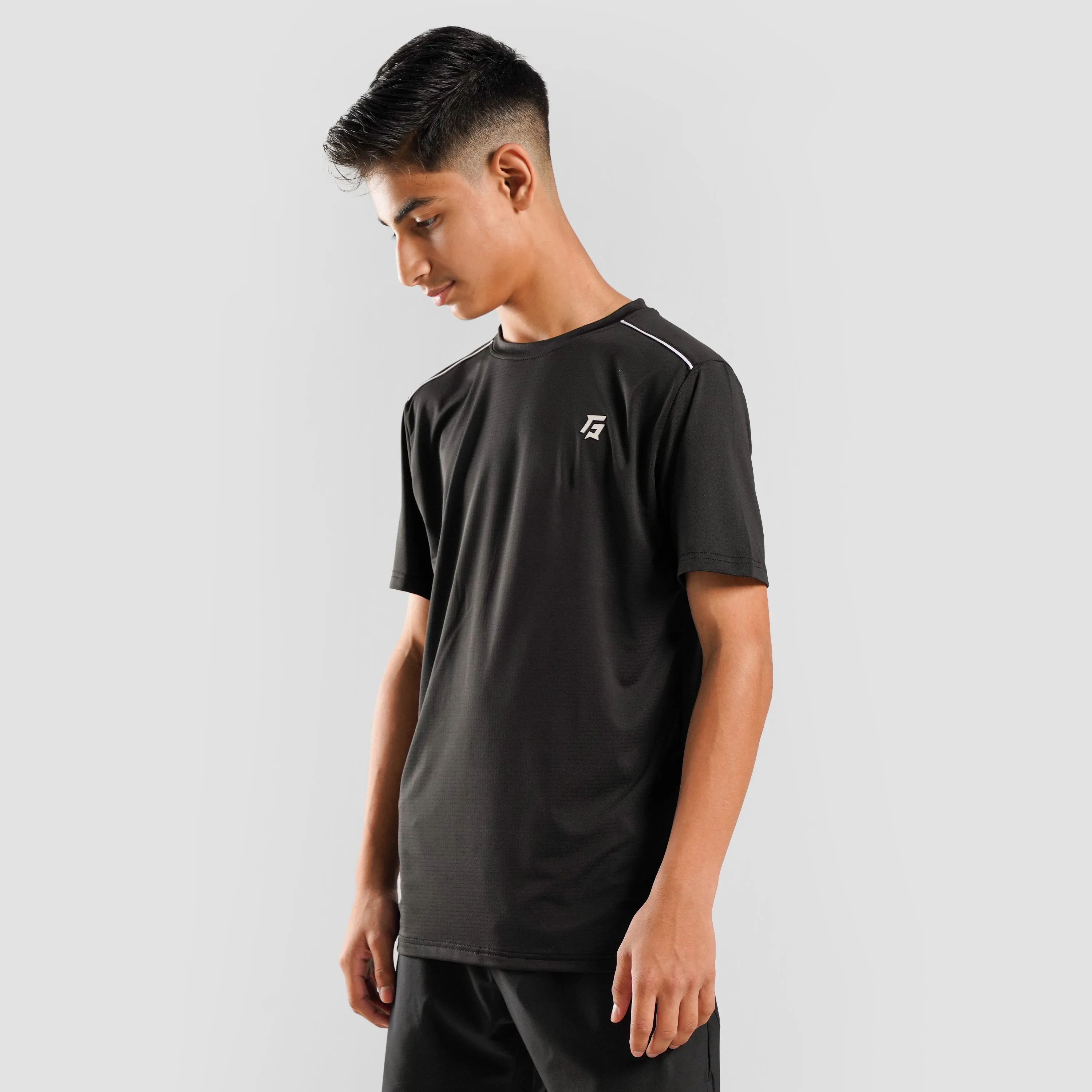 Youth Modern Fit Tee (Black)